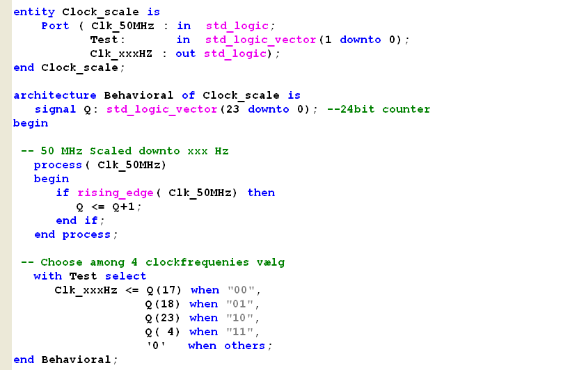 vhdl code for 3 bit ripple counter